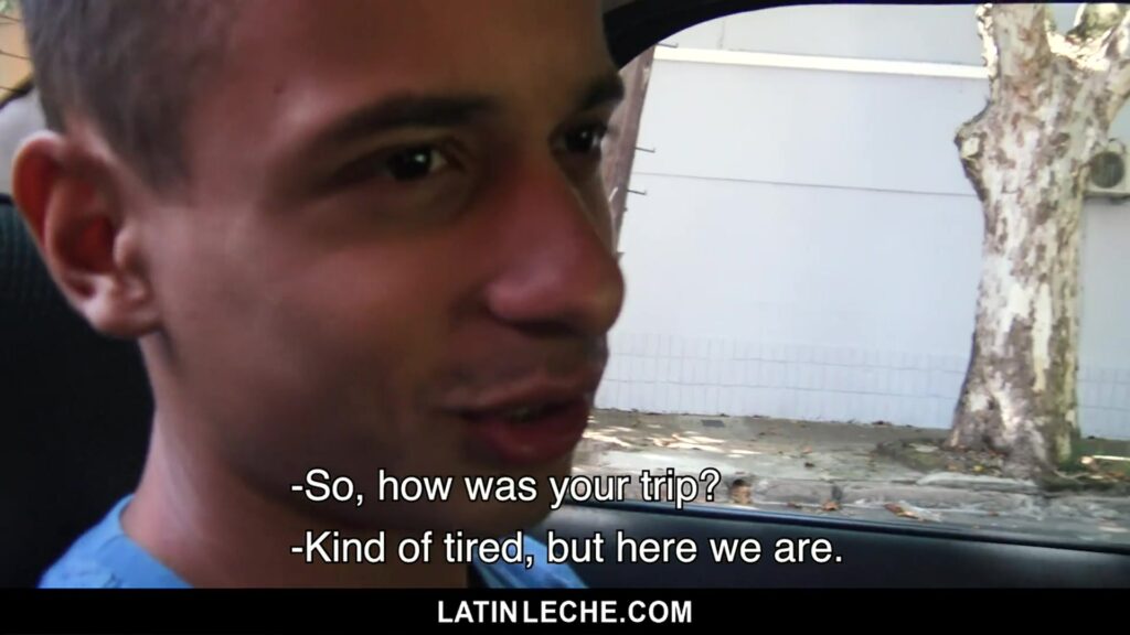 LatinLeche - Sweet Boy Sucks Cameraman’s Cock in a Car for some Cash Latino Gay Porn